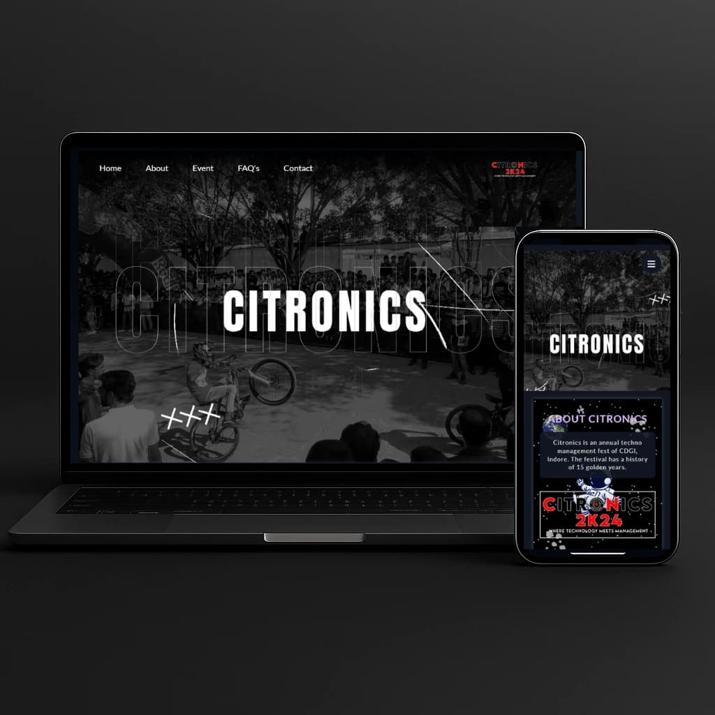 Citronics Website